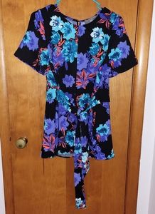 Jessica London Floral Blouse